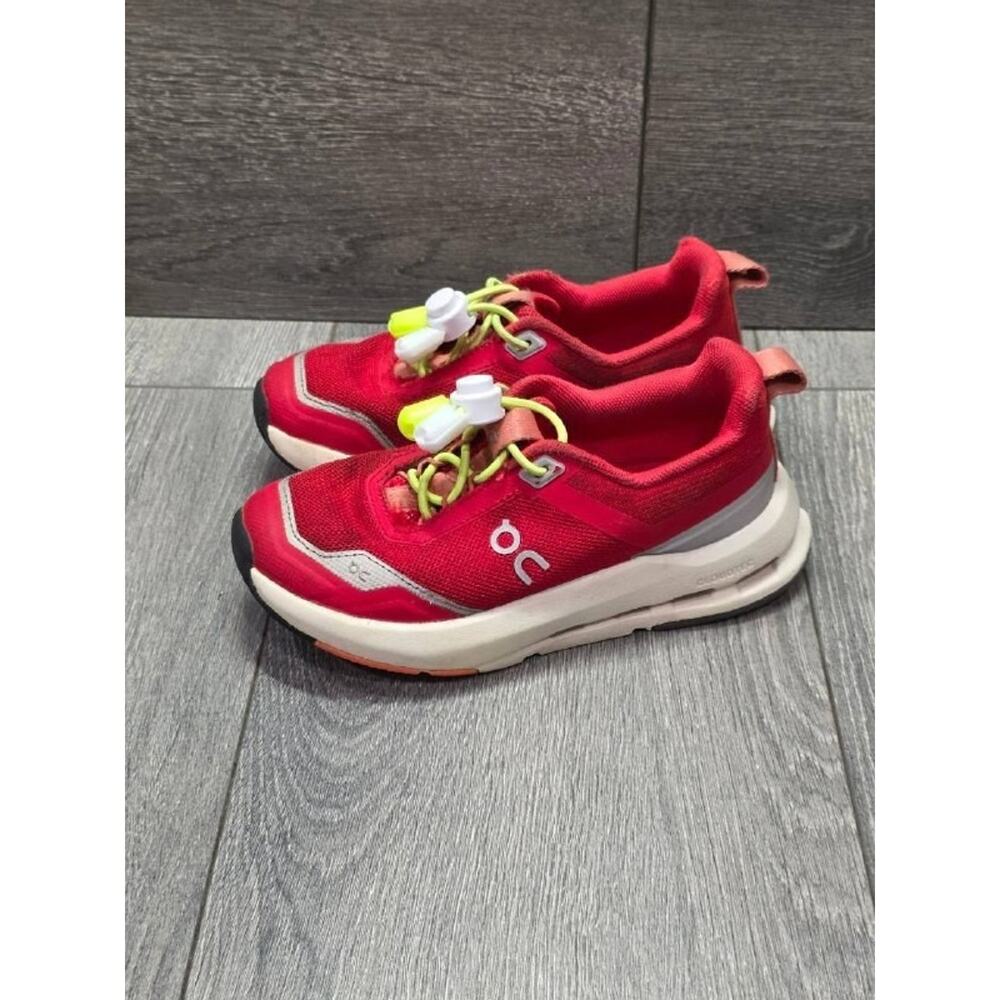 On Running Cloud nova Kids Red Sz 12 S000143 - Picture 2 of 10